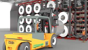 Carretilla elevadora italiana Venta directa 24 toneladas Fimsa 1 año de garantía Carretilla elevadora eléctrica Primera mano Transporte pesado Carretilla elevadora de 4 ruedas Fábrica - Product Image 3