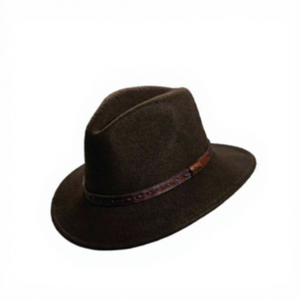 Genuine Leather Unisex Adjustable Cowboy Hat Customizable BS International Four Seasons Fashion Adult Travel Beach Cycling - Product Image 3