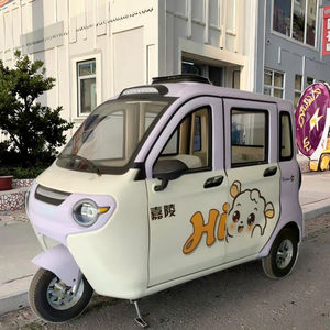 Tricycles Électriques à Trois Roues JL Confortables 1000W 60V Entièrement Fermés avec 4 Portes pour Passagers Certification CCC - Product Image 3