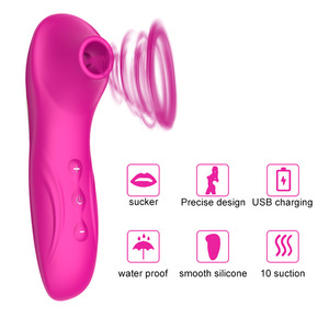 Vibrador de succión de 10 frecuencias para mujer, mini estimulador de pezones Honey Bean, juguete sexual para adultos 50DP, silencioso - Product Image 3