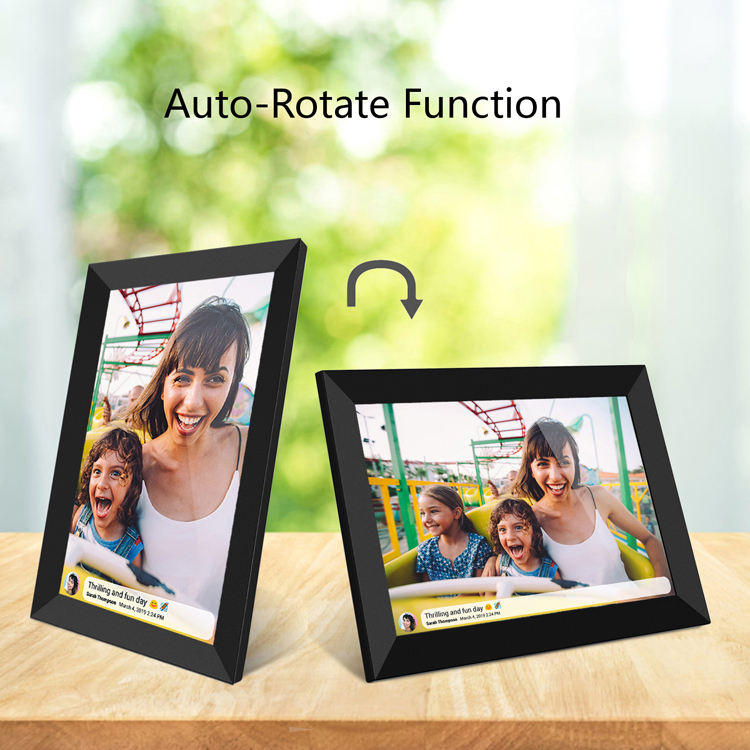 1280x800 IPS Smart Digital Photo Frame 10.1 Inch Remote Control