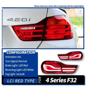Luces Traseras LED para <span class=keywords><strong>BMW</strong></span> F32 Lci, <span class=keywords><strong>Serie</strong></span> 4, 2013-2018, Luz Trasera M4 F36 425i 430i, Luz de Freno Trasera, Señal Dinámica Animada - Product Image 4