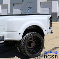 Jantes de camion RCSR Dual 22x8.25 24x8.25 26x8.25 28x8.25 30x8.25 8x6.5 8x170, roues de camion forgées sur mesure, noires, compatibles avec Ford F-450 F-250