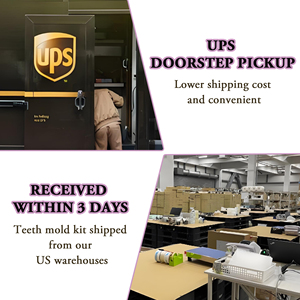 カスタムモアッサナイトグリルズ VVS ヒップホップジュエリー アイスアウト ビッグストーン モアッサナイトグリルズ 8オン8 メンズ 925スターリングシルバー グリルズ 歯用 - Product Image 4