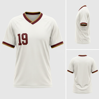 Camiseta de Fútbol de España Personalizada al por Mayor, de Alta Calidad, Secado Rápido, Unisex, Estilo Oficial, OEM
