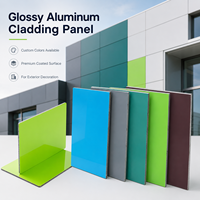 Panneaux composites en aluminium Alucobond 3mm 4mm 6mm ACP ACM, haute brillance, ignifuges, prix usine, pour enseignes de magasin
