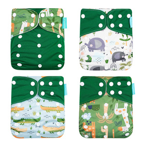 Happyflute Couche lavable et <span class=keywords><strong>réutilisable</strong></span> en tissu <span class=keywords><strong>écologique</strong></span> suédé avec poche, couches pour bébé, vente en gros personnalisée en usine - Product Image 2