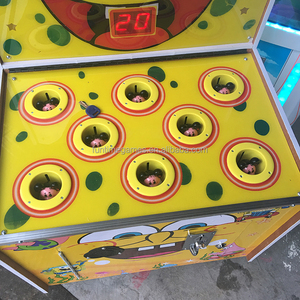In vendita <span class=keywords><strong>SpongeBob</strong></span> Whack una talpa che colpisce la rana per bambini macchina da gioco Frog Hammer Arcade redimtion Game Machine - Product Image 6