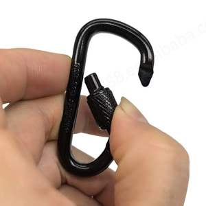 Gancho de escalada con logotipo personalizado, gancho de Clip para vehículo todoterreno, mosquetón de bloqueo de aleación de aluminio, Clip en forma de D - Product Image 5