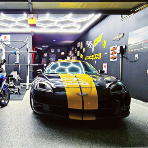 HanYin Atacado Dimmable Luzes De Teto Hexágono Led Iluminação Garagem Barras Hexagonal Palco - Product Image 4