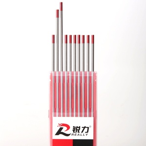 Electrodo de Tungsteno con Torio (WT20) 1.6*175mm <span class=keywords><strong>para</strong></span> Soldadura por Arco de Argón, Resistente a Altas Corrientes - Product Image 1