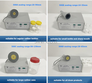 Gran oferta, sellador Manual de botellas de plástico de papel de aluminio electromagnético, máquina de sellado de inducción manual - Product Image 6