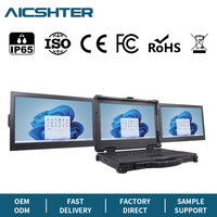 Nouvel ordinateur portable robuste IP65 Intel 17,3 pouces, ordinateur portable industriel I9-13900 RTX 3070 16 Go OEM ODM Logo personnalisé Couleur personnalisée