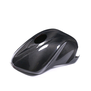 ฝาครอบถังน้ำมันคาร์บอนไฟเบอร์ 3K สำหรับรถมอเตอร์ไซค์ <span class=keywords><strong>Triumph</strong></span> Triple 765 RS รุ่นดัดแปลง ป้องกันเต็มรูปแบบ พร้อมอุปกรณ์เสริมลายทวิลล์เรืองแสง - Product Image 3