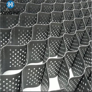 Grilles <span class=keywords><strong>de</strong></span> contrôle <span class=keywords><strong>de</strong></span> l'érosion des pentes conformes aux normes CE ASTM, géocell en HDPE, 1,2 à 1,5 mm, géocell en nid d'abeille <span class=keywords><strong>pour</strong></span> le renforcement des murs <span class=keywords><strong>de</strong></span> soutènement - Product Image 3