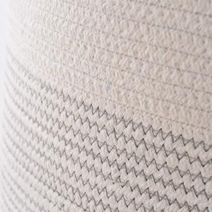 Round Cotton Rope Storage Basket With Lid <b>Handmade</b> Clothing Organizer For Toys And <b>Clothes</b> Linyi Origin - Product Image 4