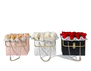 礼品包装花纸袋糖果盒婚庆香水礼品方形花束礼品盒