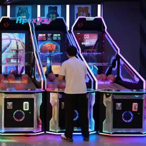 Münzbetriebene Metall-Unterhaltungsautomaten für <span class=keywords><strong>Arcade</strong></span>-Basketballspiele, Kommerzielle Spielhallen, Street-Basketball, Boxen mit Bewegungssensor, Schnell - Product Image 3