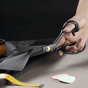 전통 PVC 코팅 재단사 가위 중국 공급 업체 직물 절단 재봉 가위 재단사 가위 - Product Image 3