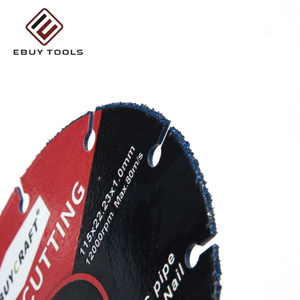 Super Scherpe Ultra-Dunne Gesegmenteerde Vacuüm Gesoldeerde Houten Snijschijf Voor Aluminium Rubber Pvc Pijp - Product Image 4