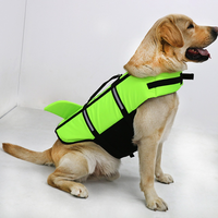 Gilet de sauvetage pour chien pour la baignade estivale avec tissu Oxford 600D et bandes réfléchissantes, gilet de sécurité pour animaux à haute flottabilité