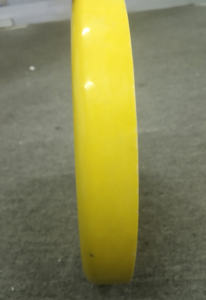 Einstellbare Höhe und 360 Grad Rotation Rollen Swivel FRP Hocker - Product Image 3