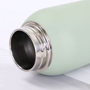 Botella de Agua de Acero Inoxidable de Doble Capa, Portátil, para Exteriores, de 580 ml y 1000 ml, Nueva Taza con Aislamiento al Vacío 304 para Deportes y Camping - Product Image 4