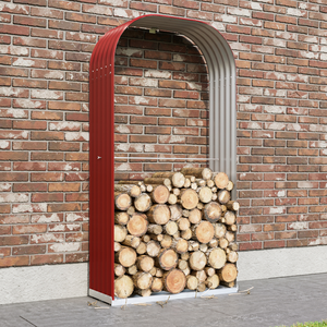 מתלה פלדה מגולוון תיבת מתלה אש ארגון גן אחסון התאספו בקלות מתכת אש אחסון עץ חסין מכרסם - Product Image 3