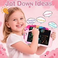 Bloc de Notas Digital LCD 3 en 1 de 8.5 Pulgadas para Niños, Tableta de Dibujo con Función de Bloc de Notas, Autoadhesivo y Personalizable