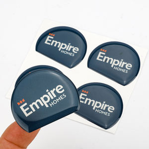 Custom Printing Crystal Bubble Doming Decals Manufacturer UV Stable Polyurethane logo 3D Gel <strong>Domed</strong> <strong>Labels</strong> Epoxy Resin Stickers - Product Image 5