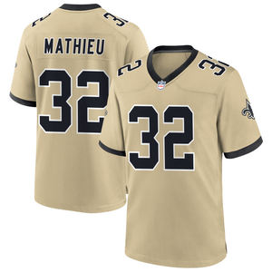 Maillots de football américain personnalisés pour hommes et femmes, New Orleans Gold Gameday Golds, 2025, brodés, uniformes pour jeunes - Product Image 4