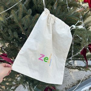 Promotion Eco Friendly Recyclable Gift <b>Bag</b> Large Jewelry <b>Packaging</b> <b>Bag</b> With Printed Ribbon - Product Image 6