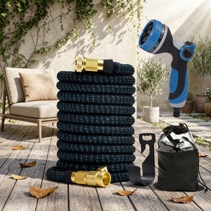 <span class=keywords><strong>Tuyau</strong></span> <span class=keywords><strong>d</strong></span>'<span class=keywords><strong>arrosage</strong></span> télescopique rétractable en caoutchouc naturel personnalisable, modèle DZ-15-6*9.5 de diamètre pour l'<span class=keywords><strong>arrosage</strong></span> des plantes et le lavage des voitures - Product Image 6