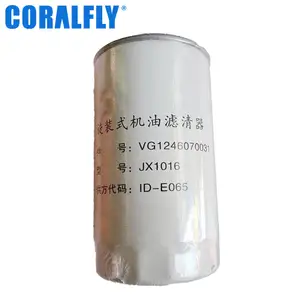 Coralfly OEM Sinotruk фильтр aceite vg1246070031 фильтр для howo грузовик масляный фильтр weichai vg 1246070031