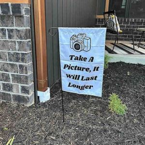 Wholesale 12x18 Inch Cheap Double Sided Sublimation <b>Blank</b> Garden <b>Flag</b> Custom Promotional Gifts - Product Image 4