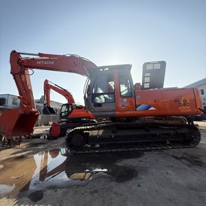 Excavadora de cadenas HITACHI ZAXIS240 original japonesa, de segunda mano, barata, de alto rendimiento y en buen estado, de 20 toneladas. - Product Image 2