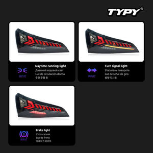 Nouvel ensemble de feux arrière à LED pour Audi Q7 2006-2017 : feux de circulation avec clignotants lumineux - Product Image 5