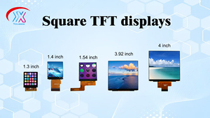 Panel Táctil Capacitivo LCD TFT IPS Cuadrado Personalizado de 1.54 Pulgadas, Pantalla Táctil de 1.54 Pulgadas 320x320 con Interfaz MIPI para Reloj Inteligente LCD - Product Image 4