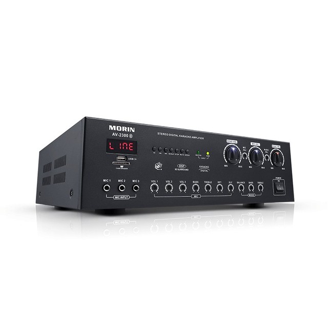 Digital Stereo Subwoofer Karaoke PA Audio Speaker Professional Power Amplifier KA-2300USB