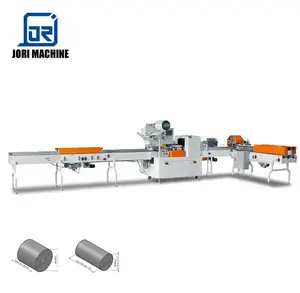 Máquina automática de envoltura de papel higiénico, rollo de papel higiénico individual, equipo de fabricación de papel pequeño, línea de producción