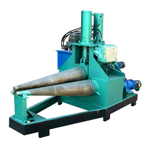 Máy cán tấm hình nón Máy cuộn hình nón điện Máy tạo hình thùng hình nón hóa dầu Máy uốn tấm - Product Image 5