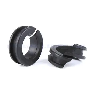 Adaptador de suspensión de goma de silicona EPDM impermeable flexible personalizado con ojal con agujero