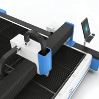 Machine de découpe laser à fibre LFS3015 de haute précision pour la découpe des métaux, 3KW, découpeuse CNC automatique