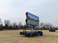 Remorque d'affichage LED portable LT10 pour événements, festivals et promotions communautaires