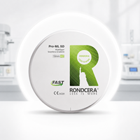 Bloc de zircone 5D Rondcera Pro-ML, accessoires de fraisage de haute précision, disque de zircone dégradé à 11 couches combinées