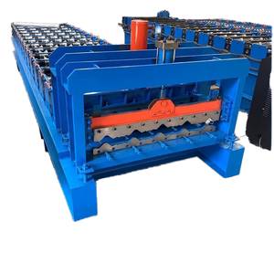Automatische Zinkdach platte Dachbahn walzen form maschine Ein schicht ige Metalldach form maschine Fliesen herstellungs maschine - Product Image 1