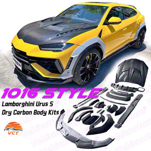 قطع غيار سيارات لسيارة Urus من ألياف الكربون الجافة غطاء ناشر أمامي بخاخ إنجِل لسيارة Lambor URUS S Performante - Product Image 3