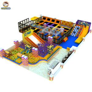 Children Naughty Castle Amusement Park Ride Soft Play Ball Pit <b>Slide</b> <b>Indoor</b> Playground Equipment - Product Image 3