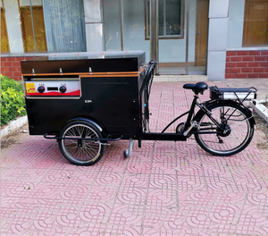 Chariot de vente ambulante à trois roues pour teppanyaki à conduite inversée 2025, chariot de vente mobile, chariot de nourriture de rue, fabricant <span class=keywords><strong>professionnel</strong></span> - Product Image 3