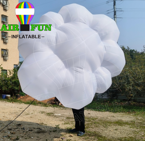 AIRFUN Customized Cloud <strong>Shaped</strong> Giant LED Inflatable <strong>Balloon</strong> for Advertising Ceiling Decoration - Product Image 3